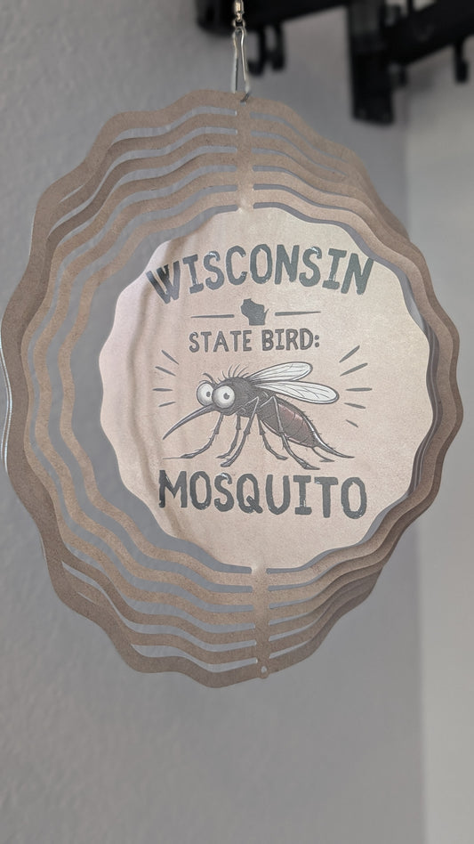 Wisconsin State Bird: the Mosquito Wind Spinner