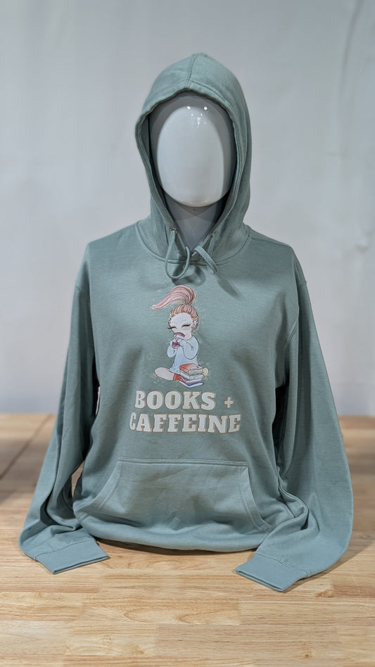 Books + Caffeine Hoodie