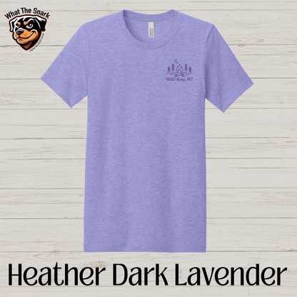 Wild Rose Campfire T-Shirt Front and Back