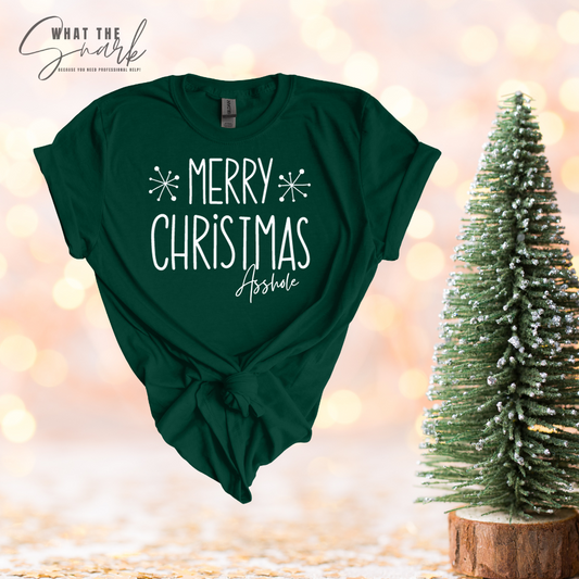 Merry Christmas A**hole T-Shirts