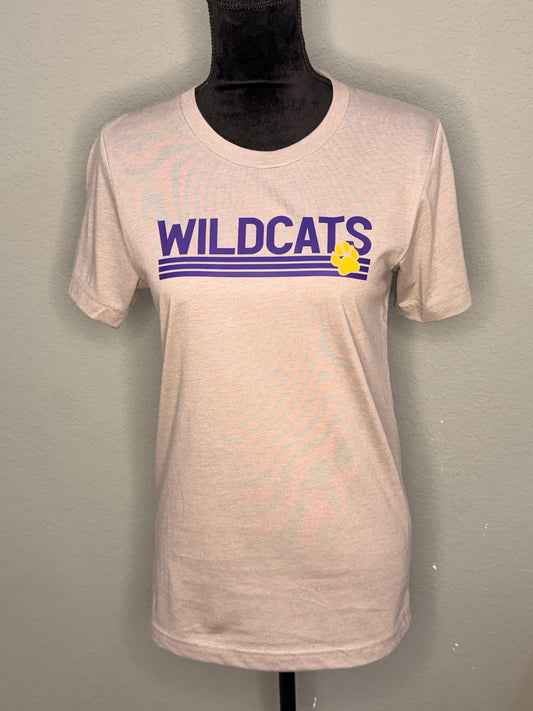 WILDCATS Varsity Lined Tee