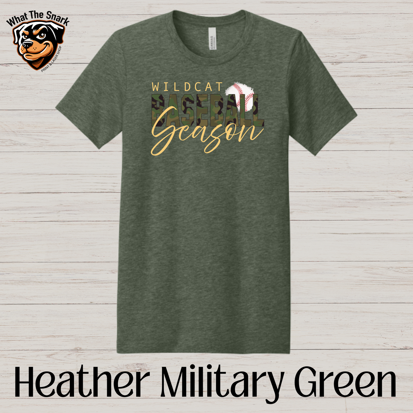 Wildcat Baseball Season Camo