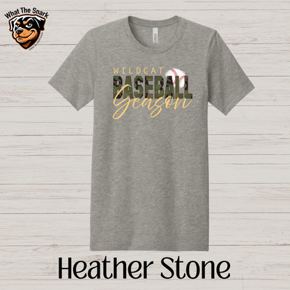 Wildcat Baseball Season Camo