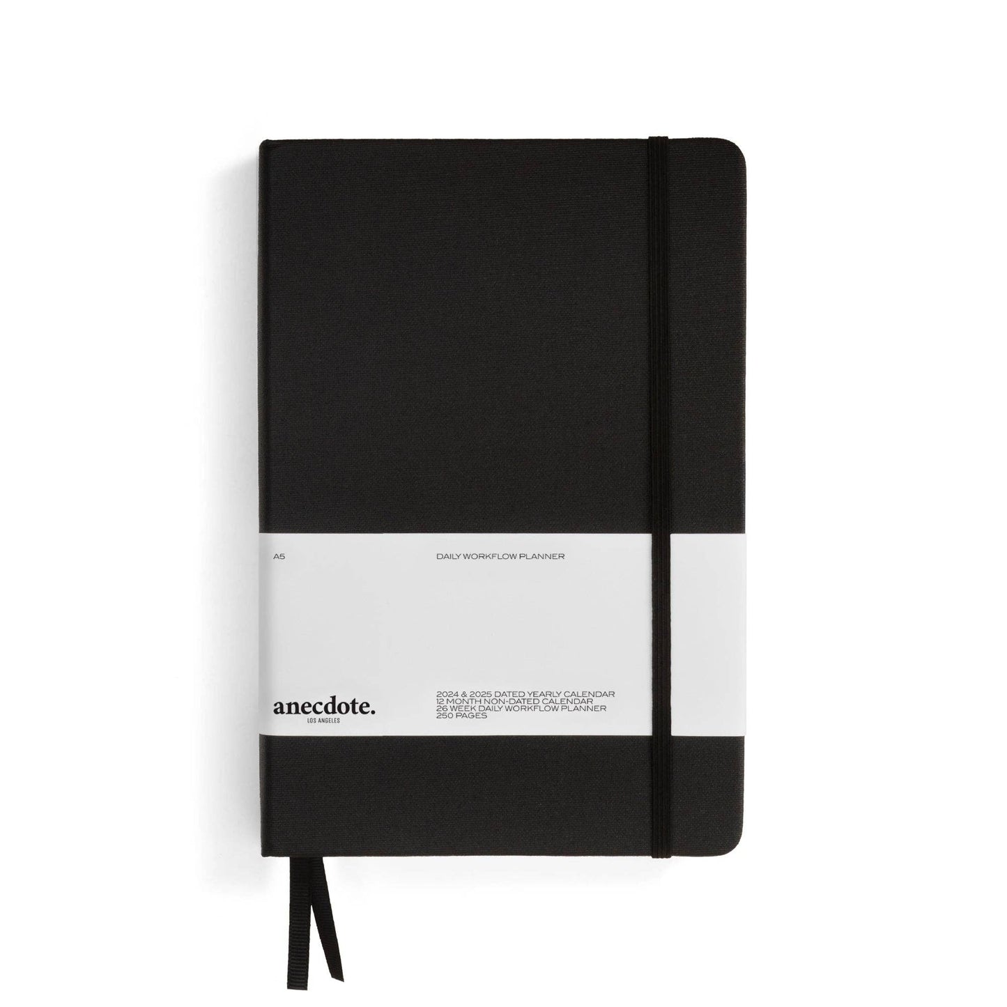 The Daily Planner - Hardcover with Library Buckram Cover: Blossom