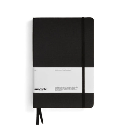 The Daily Planner - Hardcover with Library Buckram Cover: Blossom