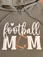 football mom puff and brown metallic