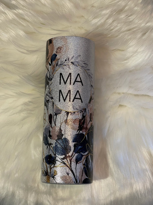 MaMa 20oz Floral Tumbler