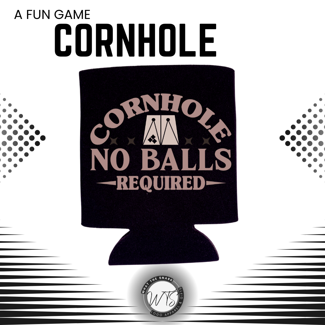 CORNHOLE NO BALL -REQUIRED- Koozie