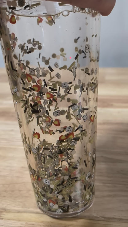 Camping Sno-Globe Tumbler