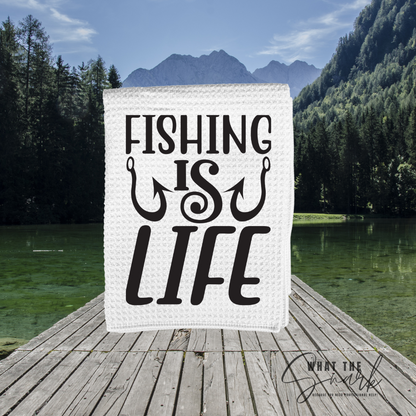 Fishing Design Kitchen Towles
