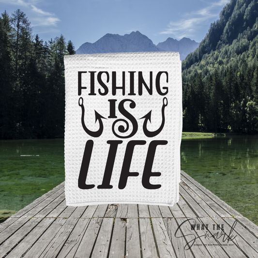 Fishing Design Kitchen Towles