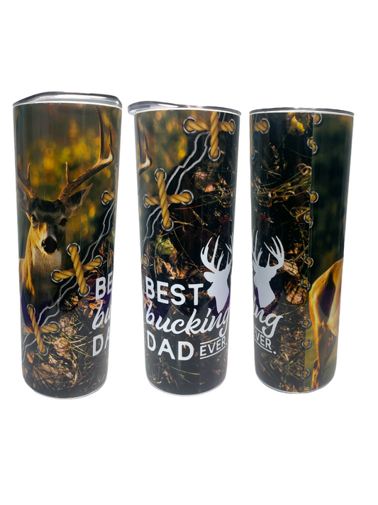Best Bucking Dad EVER Tumbler