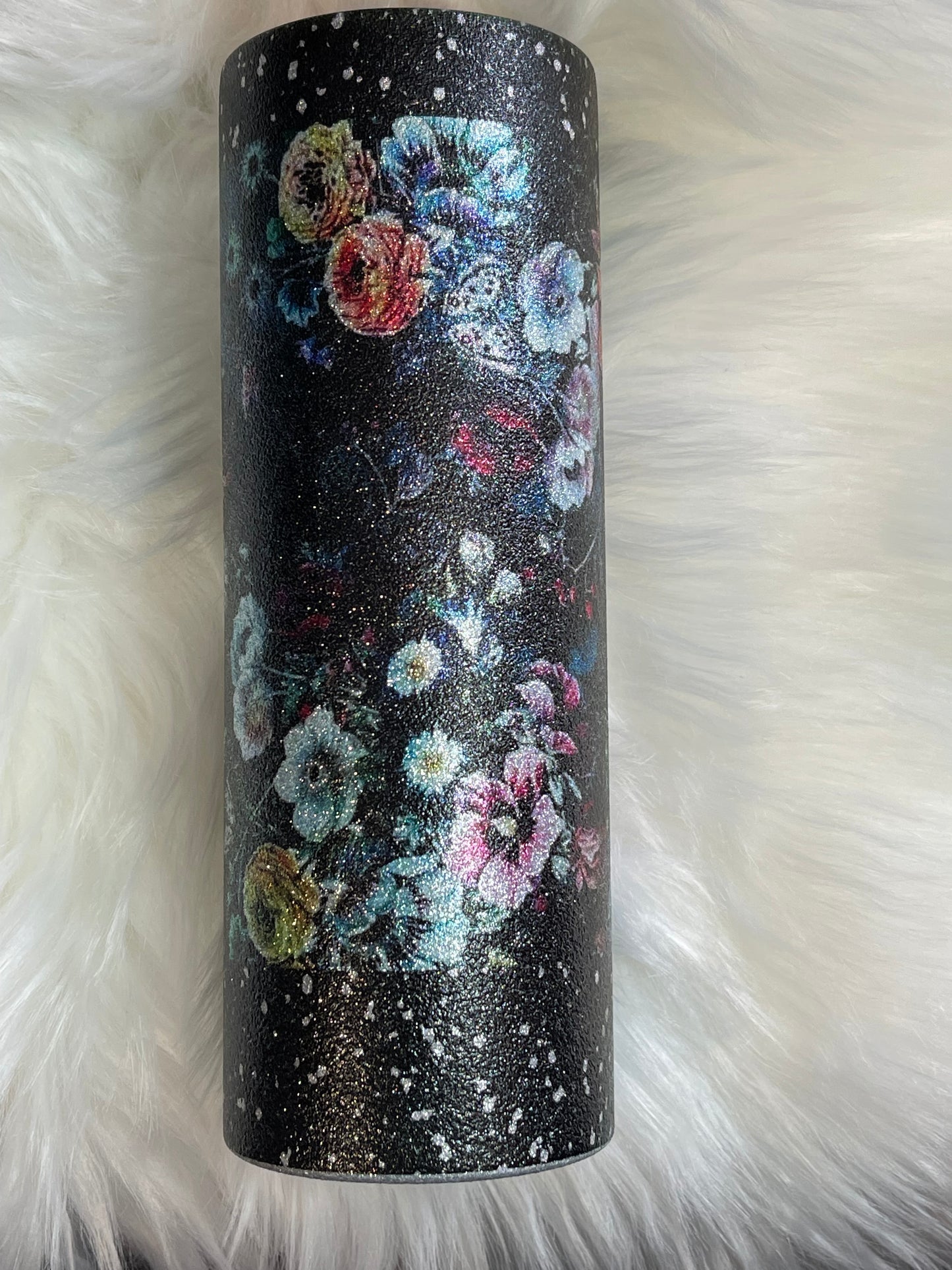 Dark Floral 20oz Tumbler