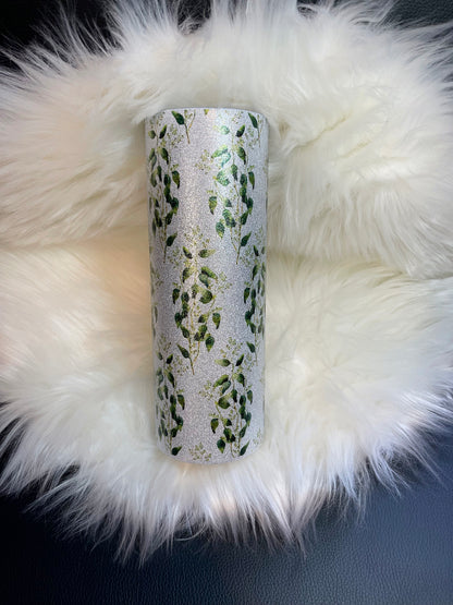 Crazy Plant Lady 20oz Glitter Tumbler