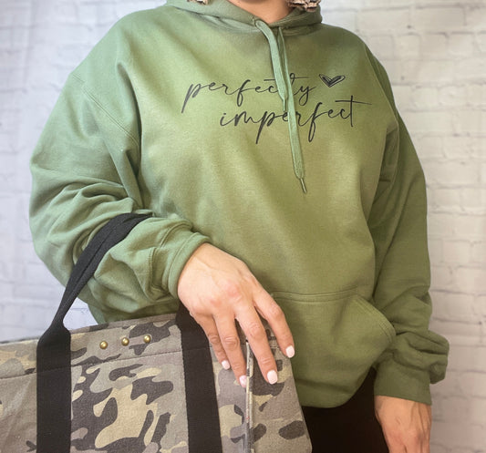 Perfectly Imperfect Hooded Sweatshirt