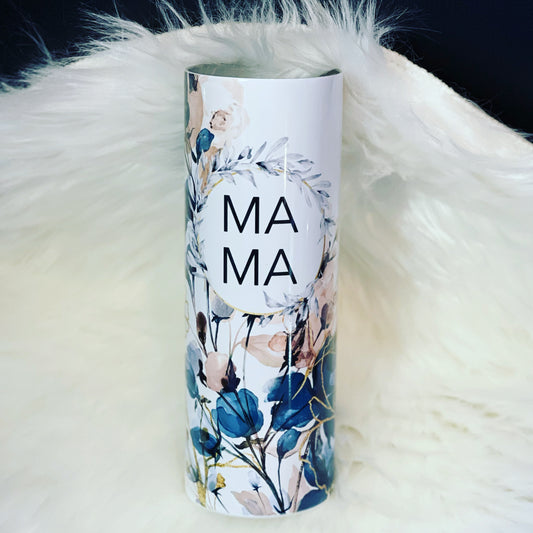 MaMa 20oz Floral Tumbler