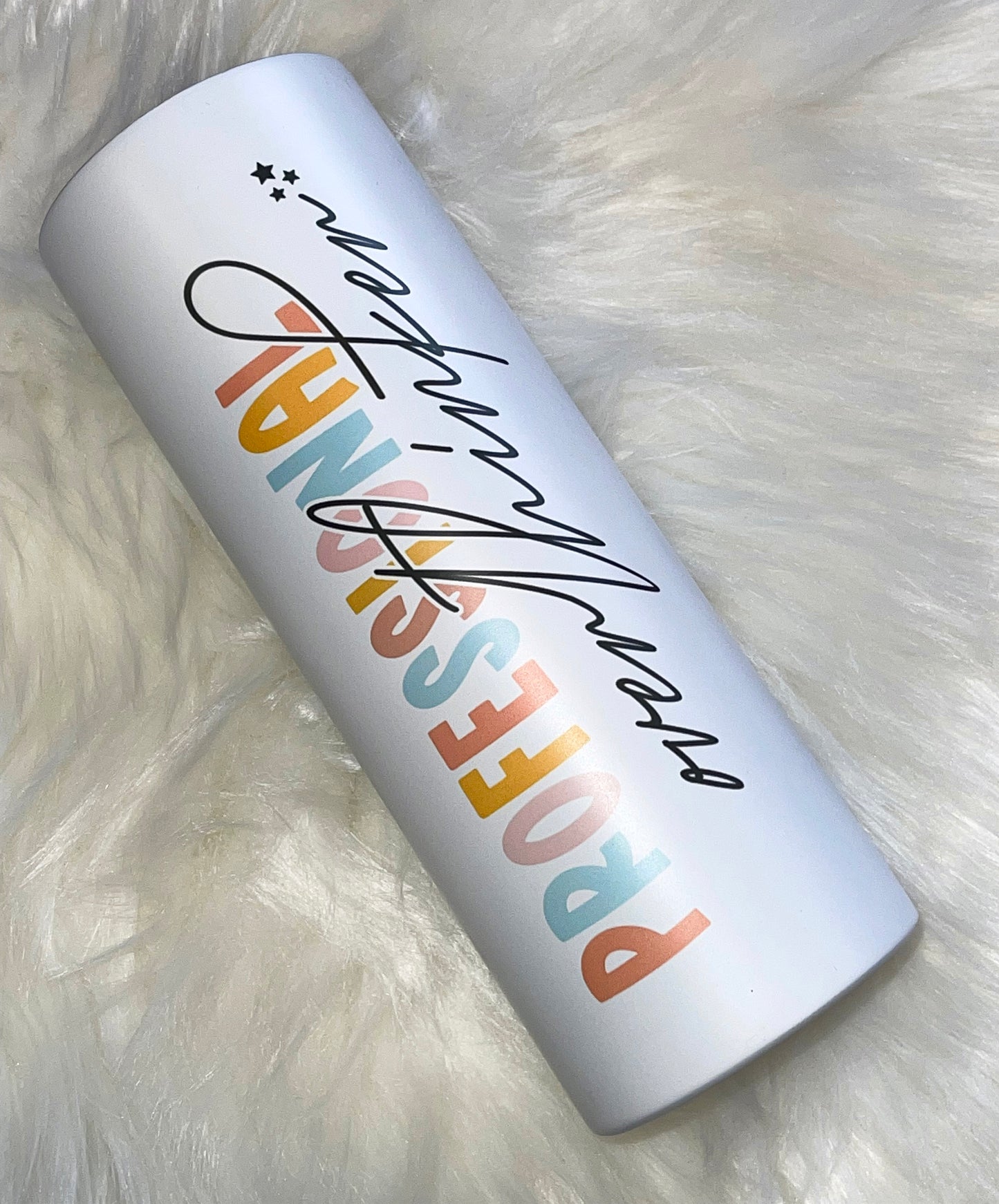 Professional Overthinker 20oz Glossy Tumbler